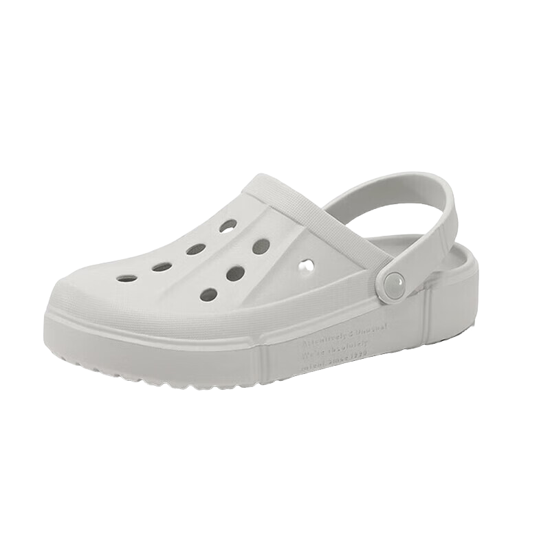 CAMEL Perforated Shoes, Summer Breathable Beach Shoes, Closed-Toe Sandals for Men And Women, Soft-Soled Non-Slip Slippers, A12253a3037