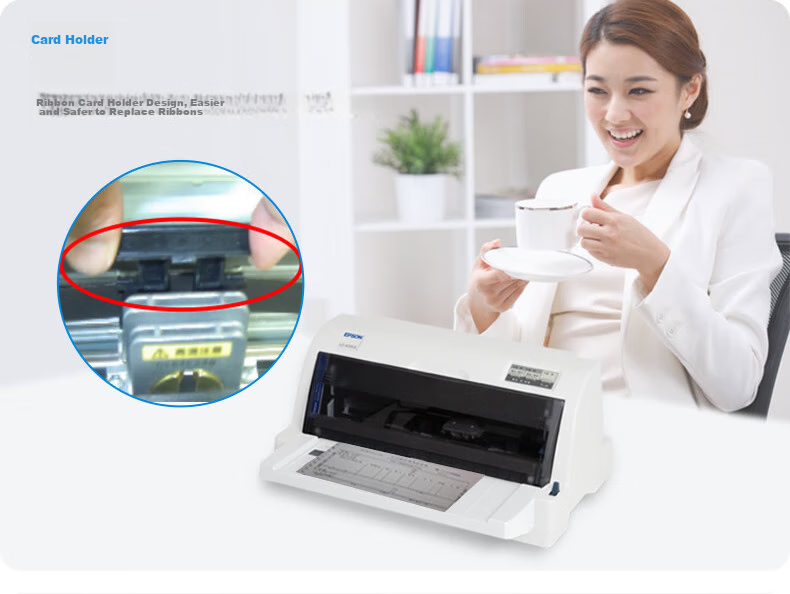 Epson LQ-635KII, 82-Column Classic Flat-Top Receipt Printer 9