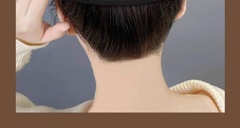 Xiangwan Hair Comb Set of 3 for Women, Bangs Styling Tool, Hair Clip, Ponytail Holder, Mid-Autumn Festival Gift 4