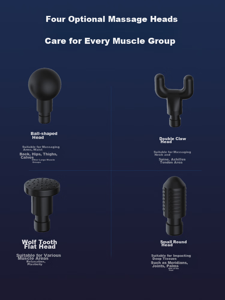 Li-Ning Massage Gun, Muscle Relaxation Device, Full-Body Massage Instrument with Long Battery Life, Low Noise, And Portability 2
