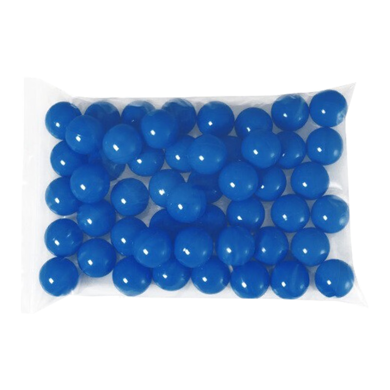 Siyicai 50 Blue Lottery Balls, Diameter 3.8cm, Drawn Ball Box, Opening Ball, Prize Drawing Ball for Annual Meetings, Award Ceremonies, Grand Openings, Weddings, And Events, Lottery Supplies