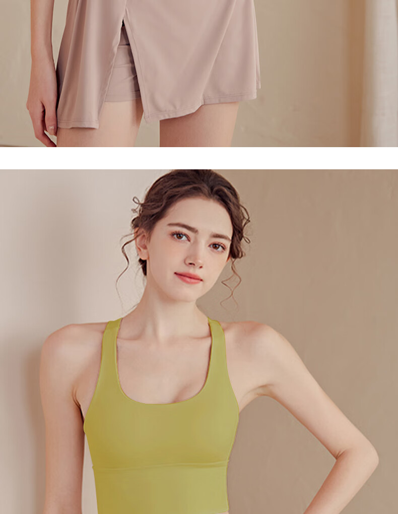 XUEXIMAN Sports Bra for Women, Beautiful Back Design, High-Impact Crossback, Anti-Shock, Push-Up, Anti-Sagging, Fitness Vest, Yoga Bra 15