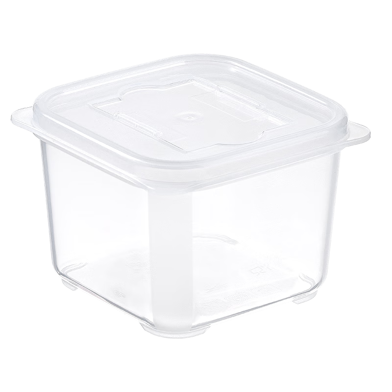 Baijie Food Sample Storage Containers for Kindergarten, School And Hotel, Fresh-Keeping Material Sampling Boxes, Single Compartment, 300ml, Pack of 10