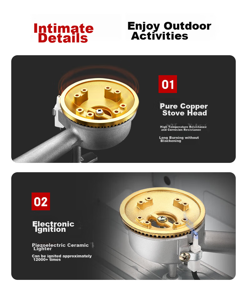 Jinyu Outdoor Camping Stove, Explosion-Proof Camping Cookware, Cassette Stove, Gas Stove for Home Use, Outdoor Magnetic Stove for Home 18