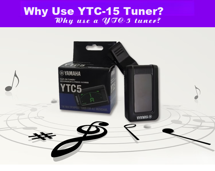YAMAHA YTC5, Acoustic Guitar Tuner for Classical And Folk Guitars 2