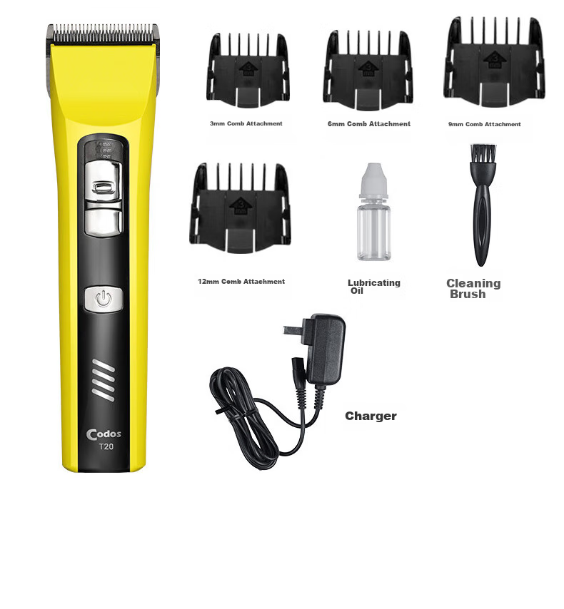 Codos T20 Professional Home Hair Clipper, Electric Trimmer for Barbershops, Hair Cutting And Shaving Tool, Salon-Specific Graduation Gift 11