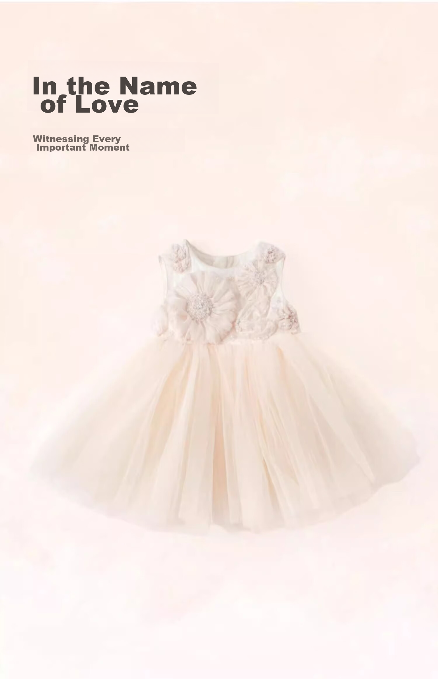 DAVE & BELLA [High-End Formal Dress] Girls' Summer Dress, Children's Princess Dress, Baby's First Birthday Party Dress 2