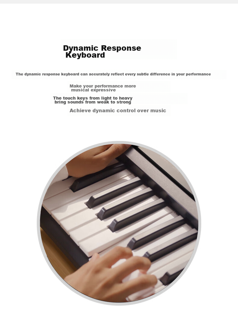YAMAHA PSR-E383, Children's And Adult's Entertainment And Learning Professional Performance Teaching Weighted Keyboard Electronic Piano, 61 Keys 4