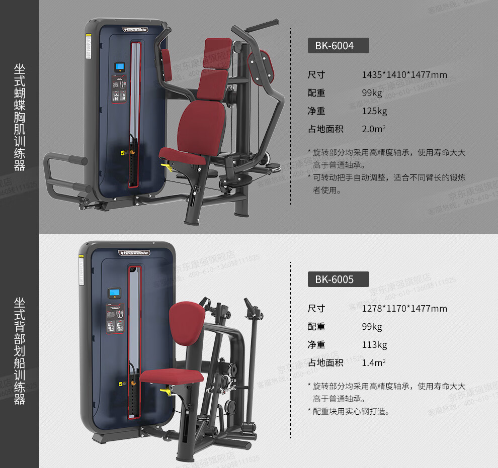康强综合训练器商用健身器材健身房专用多功能大飞鸟多功能 6013