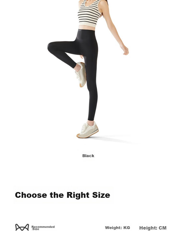 MiiOW 210g Bare-Feel Shark Leggings for Women, High-Waisted All-Season Butt-Lifting Elastic Running Fitness Pants, Tight Yoga Pants 19