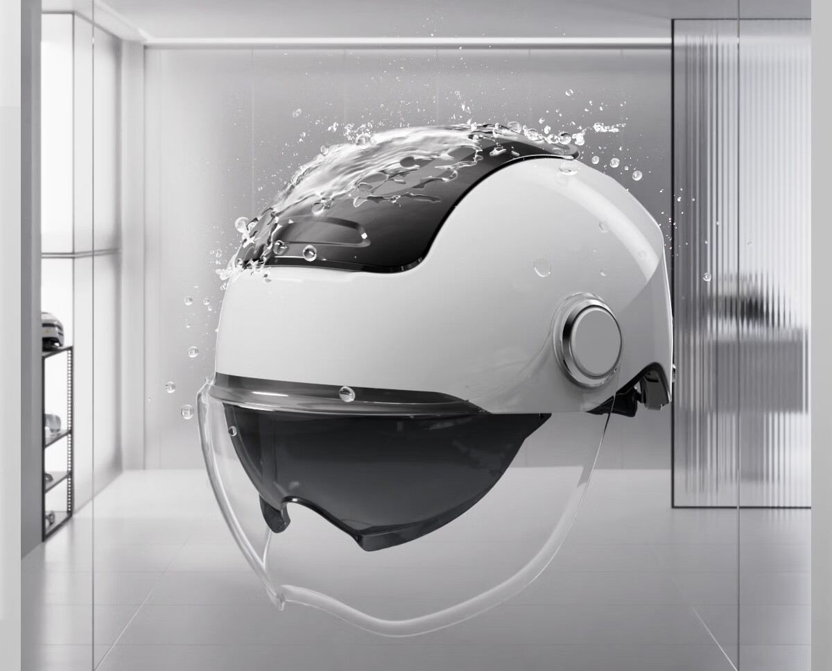 TWOBEE 3C Certified Electric Motorcycle Helmet, Four-Season Universal Half Helmet, Sun Protection and Anti-Fog Dual Visor, Zero-Pressure Sunroof, Unisex Electric Scooter Helmet TK47 18