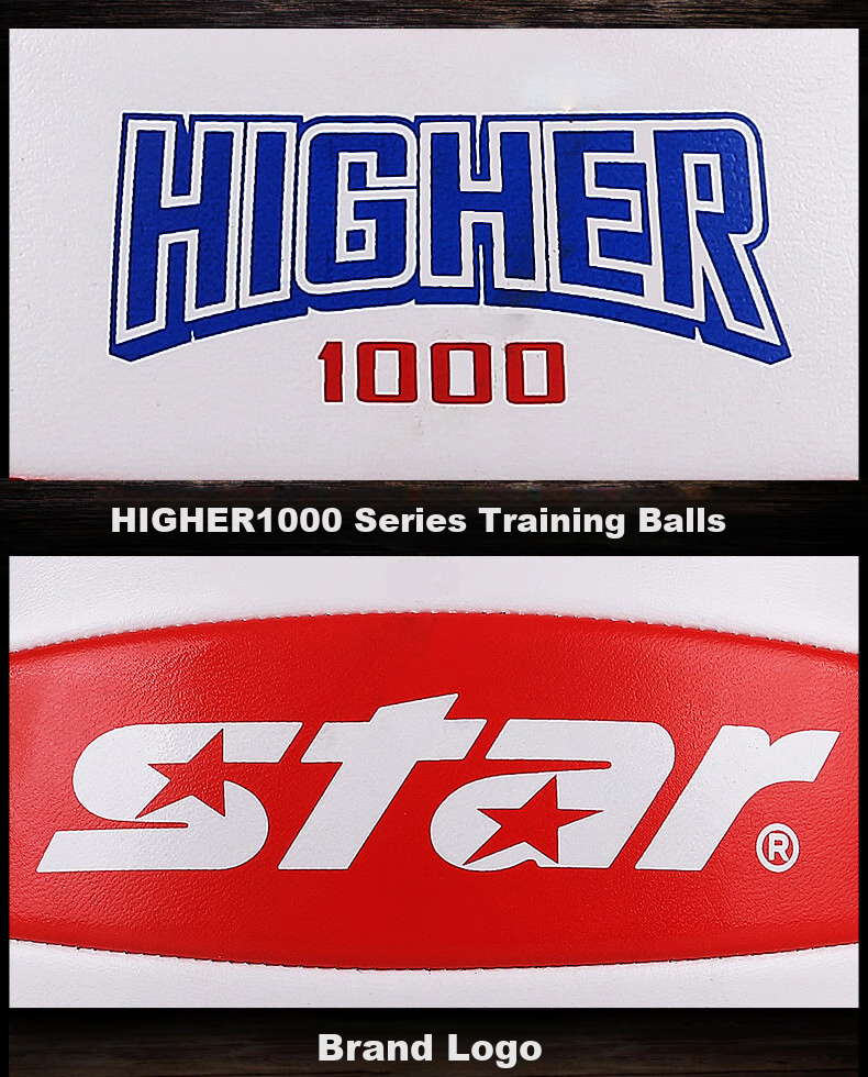 Star Star VB815 Volleyball Official Ball for High School Entrance Exam, for Male And Female Middle School Students, Training, Beginners, Competition, Hard And Soft Styles 8