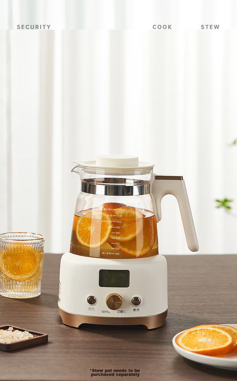 Boboduck Constant Temperature Kettle, Baby Formula Maker, Milk Powder Dispenser with Precise Water Output, Smart Constant Temperature Kettle, Water Boiler, 1.5L, 6293 15