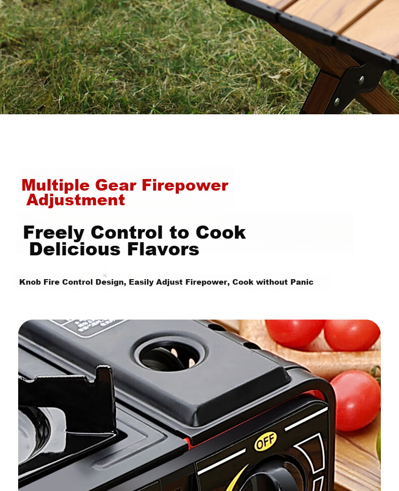 Jinyu Outdoor Camping Stove, Explosion-Proof Camping Cookware, Cassette Stove, Gas Stove for Home Use, Outdoor Magnetic Stove for Home 12