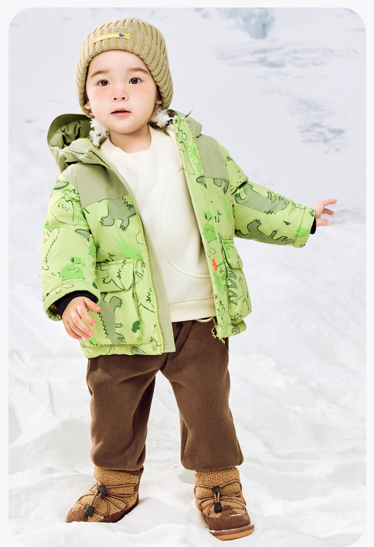 Minibala Children's Winter Warm down Jacket, Thick Baby down Coat [Triple Protection, Breathable] 22