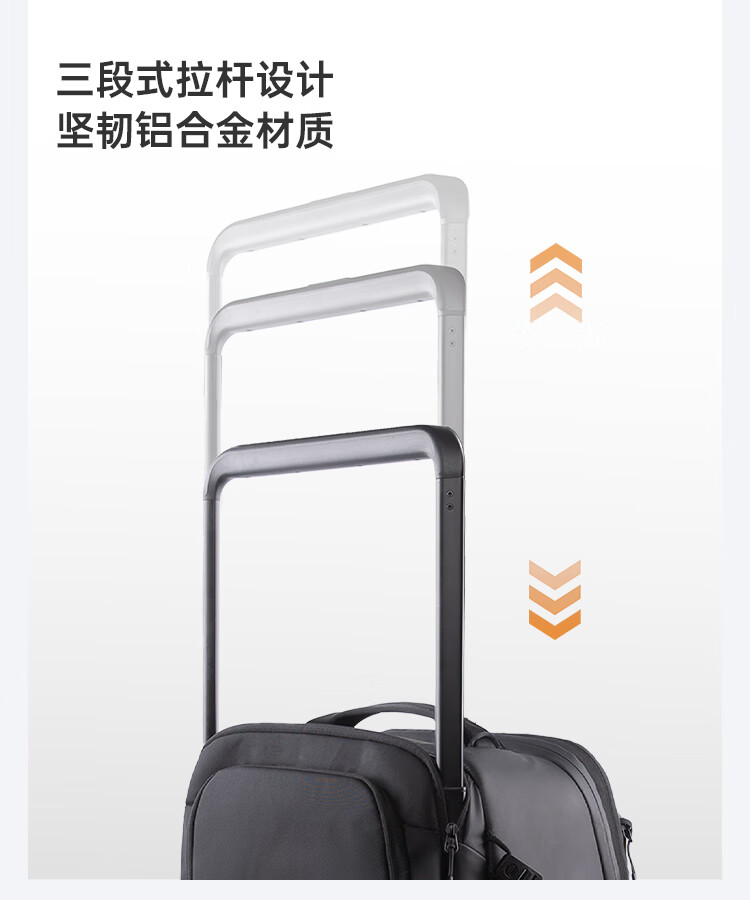 PGYTECH Photography Trolley Case, Professional Mirrorless Outdoor DSLR Camera Bag, Double Shoulder Photography Bag with Universal Wheels, Travel Suitcase, Drone Luggage, Unisex Photography Camera Backpack, Soft Case, 20 Inch 7