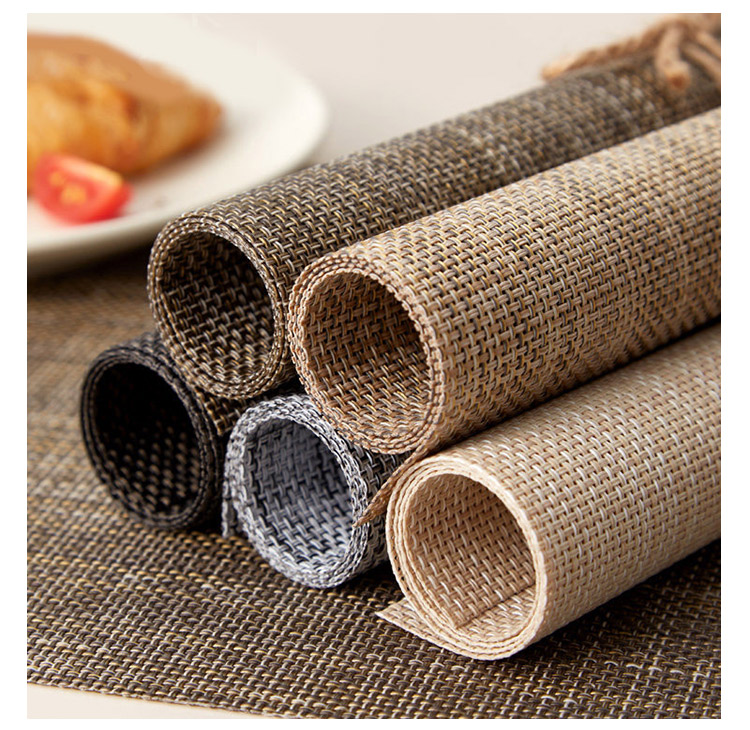 Quanshi Thick Heat-Resistant Coasters, Set of 2, Handwoven Placemats for Home Use, Scald-Proof Pads, Pot Mats, Dish Coasters, Bowl Coasters, Cup Coasters, Non-Slip Mats 7