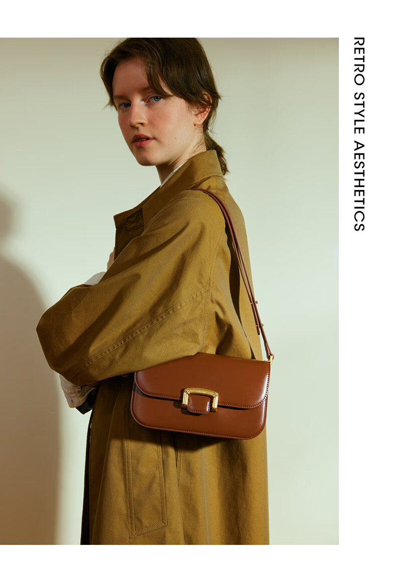 La Festin [Xu Lu's Choice] Frame Bag, Women's Handbag, 2026 New Style, Shoulder Crossbody Underarm Bag, Birthday Gift for Girls 11