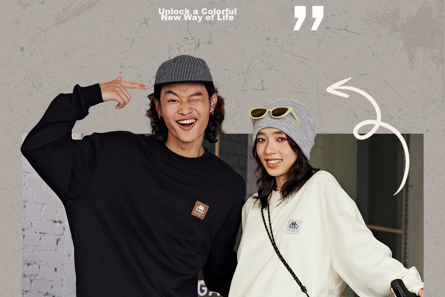 Kappa Knitted Pullover Sweater for Women, 2025 New Round Neck Top, Sports Long-Sleeve Sweatshirt for Men, K0EW2WT93P 3