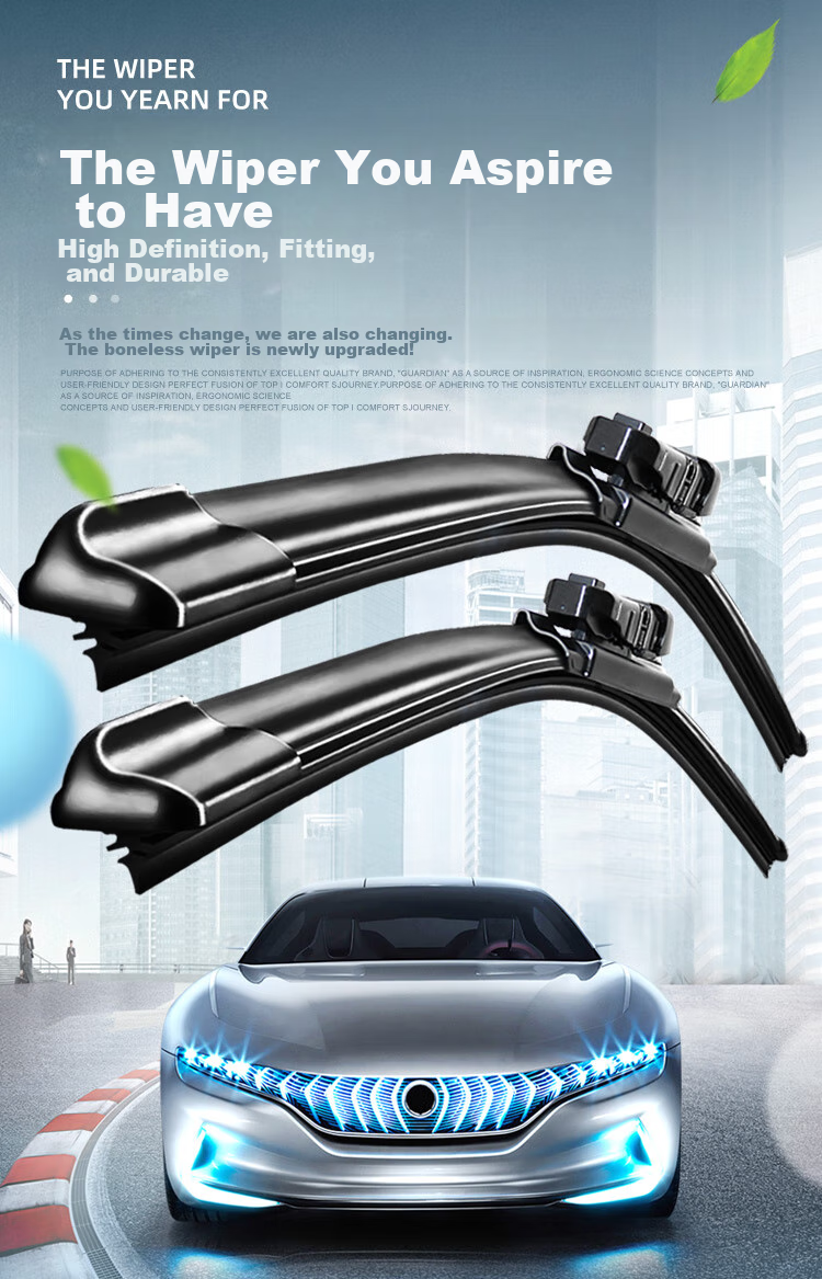 Aoye Windshield Wipers Suitable for Citroen C5 (2010-2019 Models), Frameless Design, Original Size Front Wipers, 1 Pair, 28+22 Inches 2