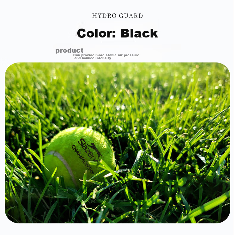 Slazenger Tennis Training And Match Balls, Rubber Canister with 3 Balls, STB340966 3