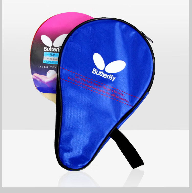 Butterfly 4-Star Table Tennis Paddle Penhold Style [Inverted + Pips-Out] Professional 403 Penhold Paddle Single with Paddle Case 11
