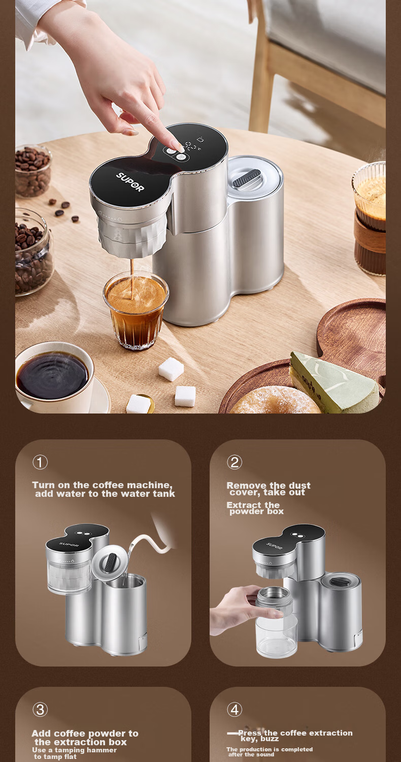 SUPOR Portable Coffee Machine Accessory, 01C Large Capsule Coffee Head SW-CFP 17