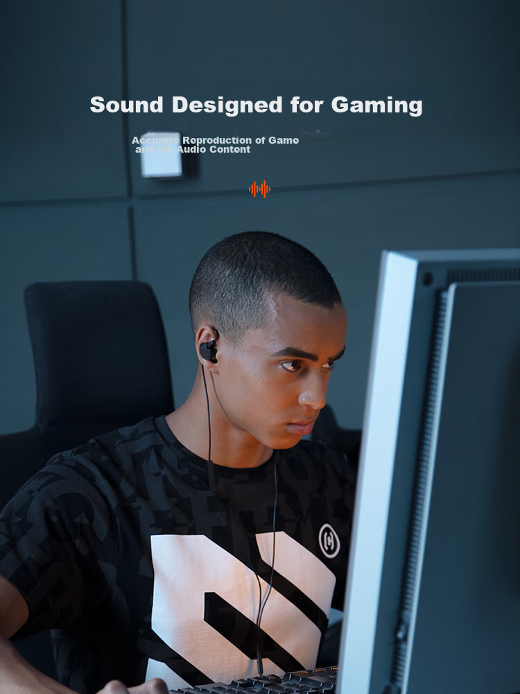 FINAL VR3000 Wired In-Ear Gaming Headphones with Precise Positioning 1
