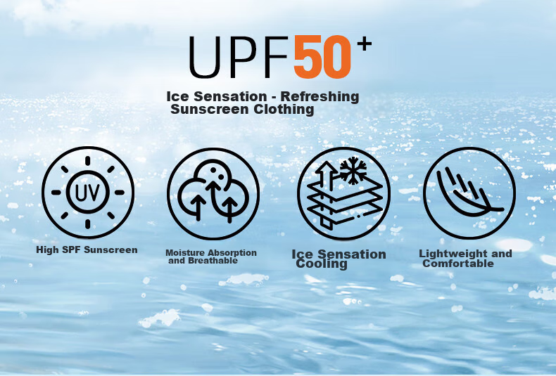 JEEP SPIRIT Sun Protection Clothing for Men And Women, Couples Style, Cool Lightweight Breathable Fashion Versatile Skin Coat Sunscreen Jacket, Silver Gray 4XL 6