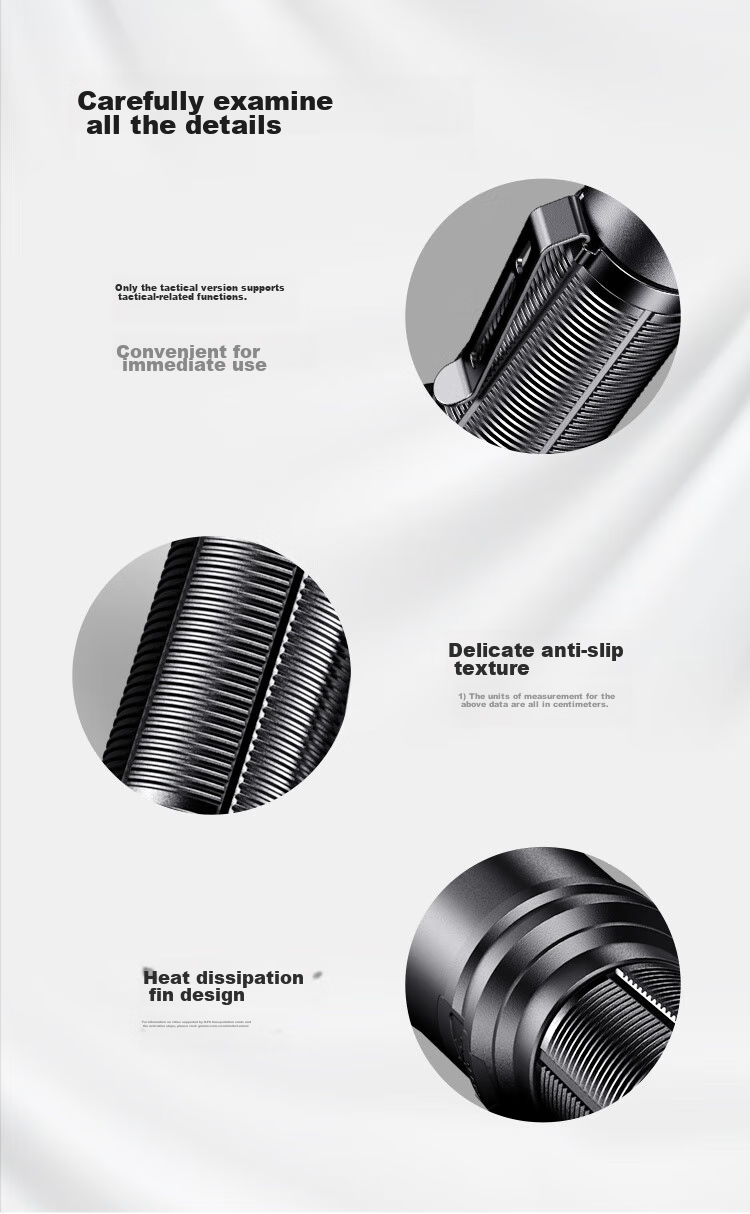 KLARUS EP11 Tactical Flashlight, Self-Defense, High Brightness, Rechargeable, Long Battery Life, Ultra-Bright, Outdoor Portable, Long-Range 7