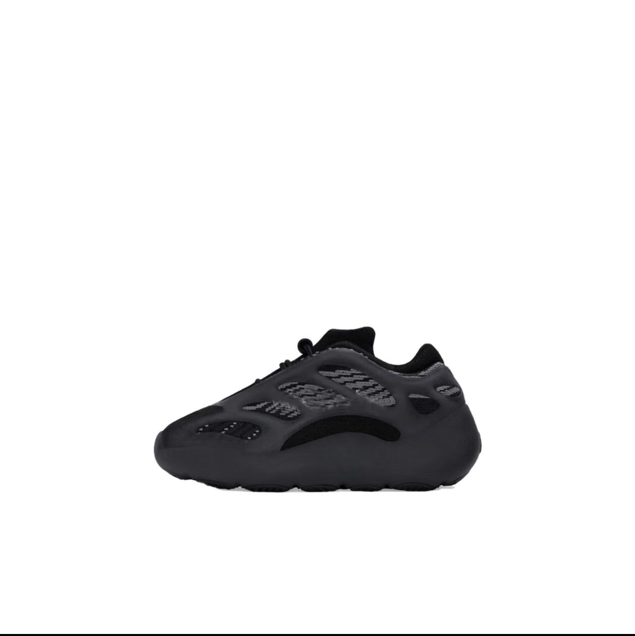 Adidas Trefoil YEEZY700S Children's Shoes, Black H67801 Gift, UK Size 7.5K, US Size 25 2