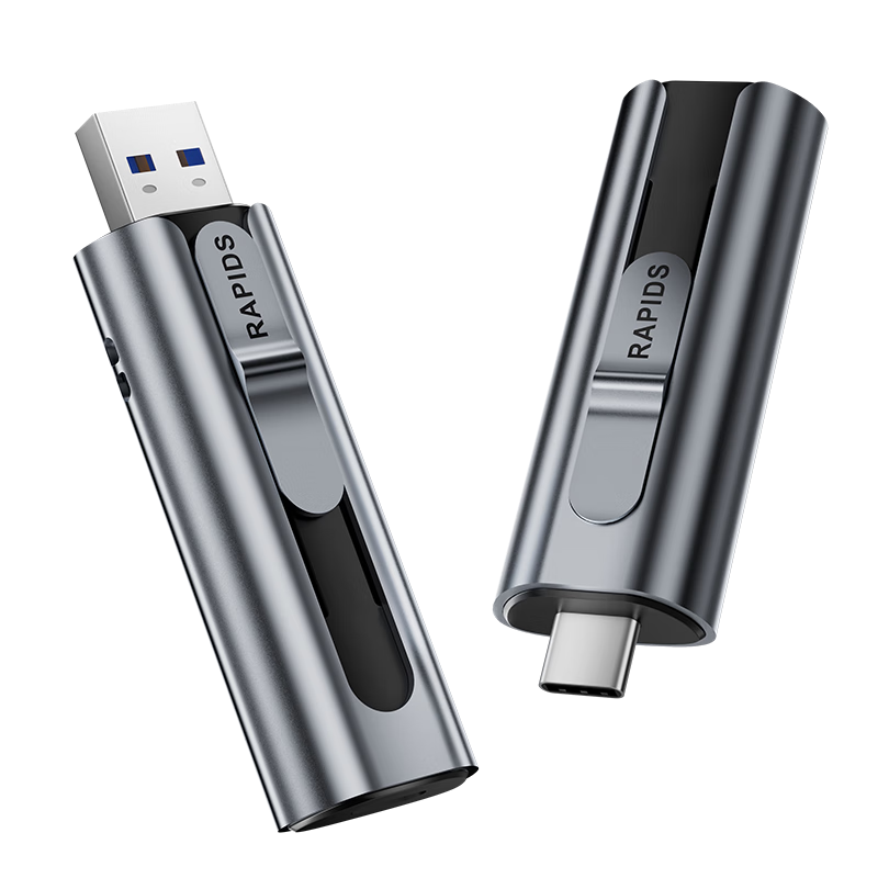 HIKVISION 1TB USB3.2/Type-C Solid State Flash Drive, Dual Interface, Phone USB Drive, S560 Read Speed 560MB/s, Compatible with Apple IPhone And Computer, Dual-Purpose Large Capacity Thumb Drive