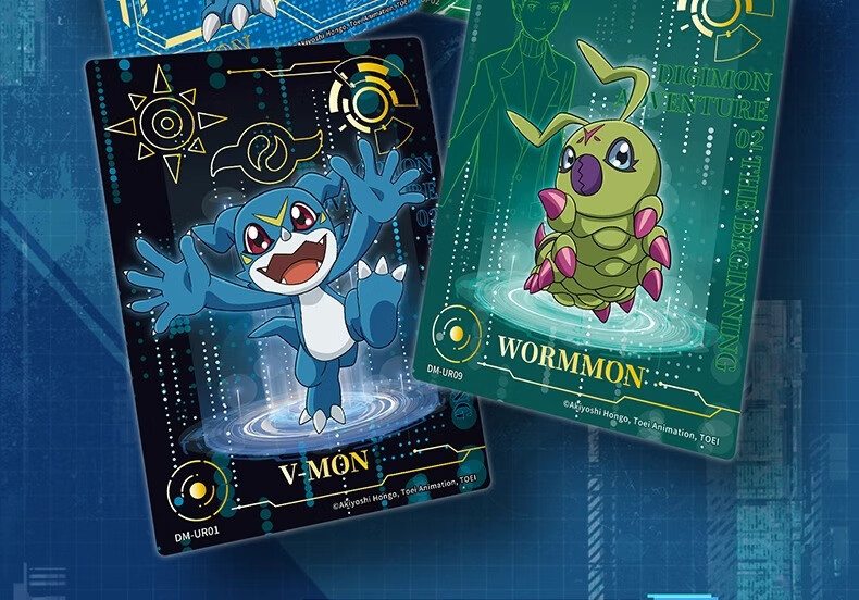 Card.Fun Digital Monster 02 Original Summoning Theater Commemorative Collection Cards Blind Box Cards Premium Cards Brick Anime Official Merchandise Gushi Single Pack (1 Card/brick) 5