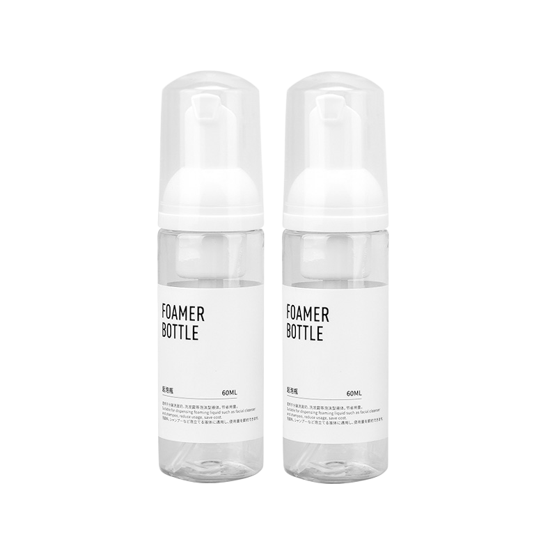 BANANA TRIP Foaming Bottle, Liquid Dispenser, Face Wash Foam Maker, Pump Dispenser, 60ml (Set of 2)