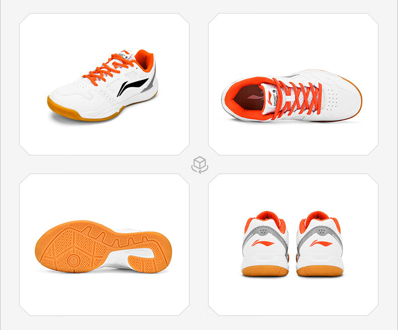 LI-NING Lightning 2.0 Unisex Professional Badminton Shoes Breathable Comfortable Training Sneakers 28