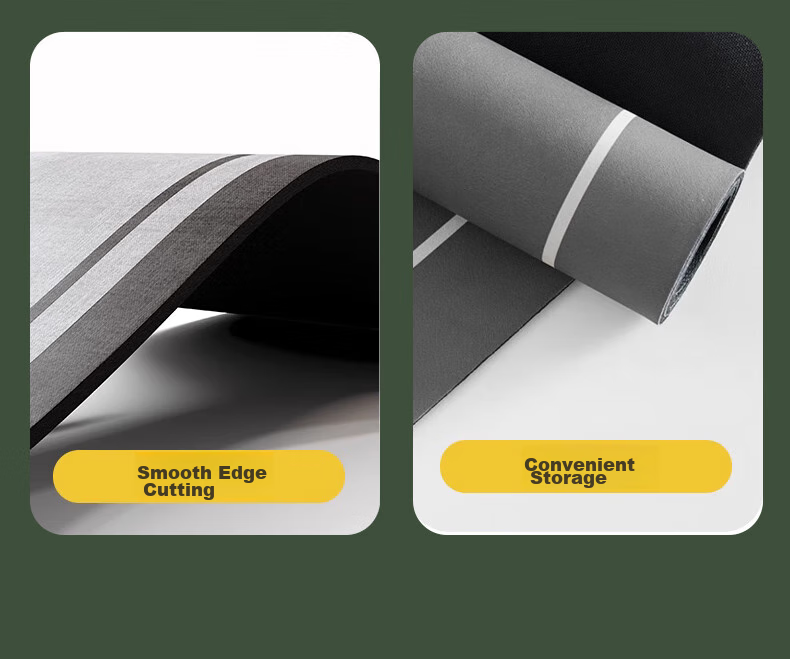 Zunchao Kitchen Floor Mat, Absorbent, Oil-Resistant, Waterproof, Non-Slip, Wipeable, Washable, Dirt-Resistant Mat 13