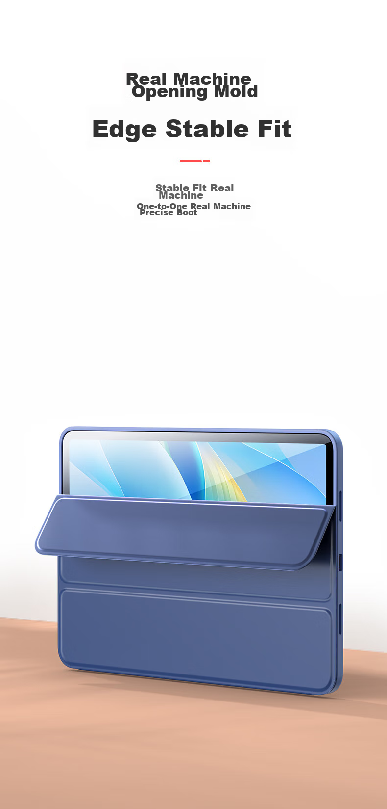 CangHua Protective Case for Vivo Pad Air, 11.5-Inch, 2024 IQOO Pad Air Tablet Case, Foldable Stand, Full Protection, Shockproof Cover for Laptop 8