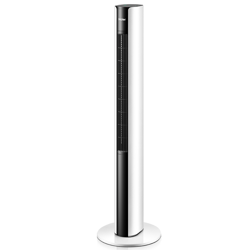 Haier Tower Fan, Home Electric Fan with Remote Control, High Airflow, Sold by JD, Bladeless Fan, Gentle Wind, Standing Floor Fan, Energy-Saving, Oscillating, Quiet Operation, Bedroom Timer, Mother And Baby Electric Fan FZY1102A