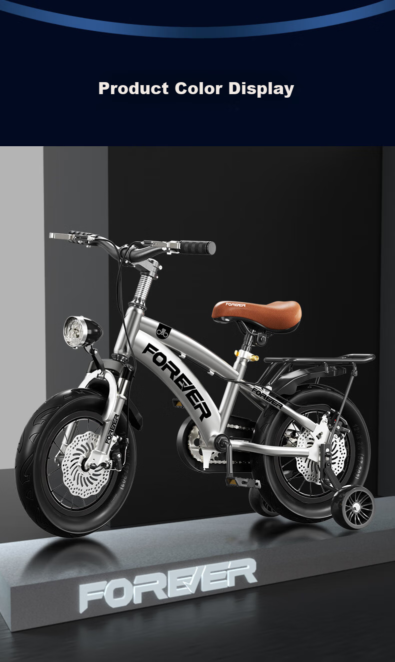 FOREVER Children's Bicycle for Ages 3-6, Boys And Girls Bike with Disc Brakes, Pedal Bike, 14-Inch Kids' Bicycle 13