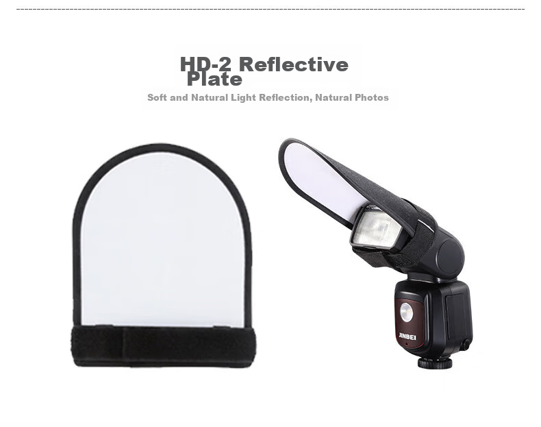 JINBEI JINBEI H1 Flasher Light Accessory Kit Adapter Ring, Color Filter Honeycomb [Four-Prong Connector] 12