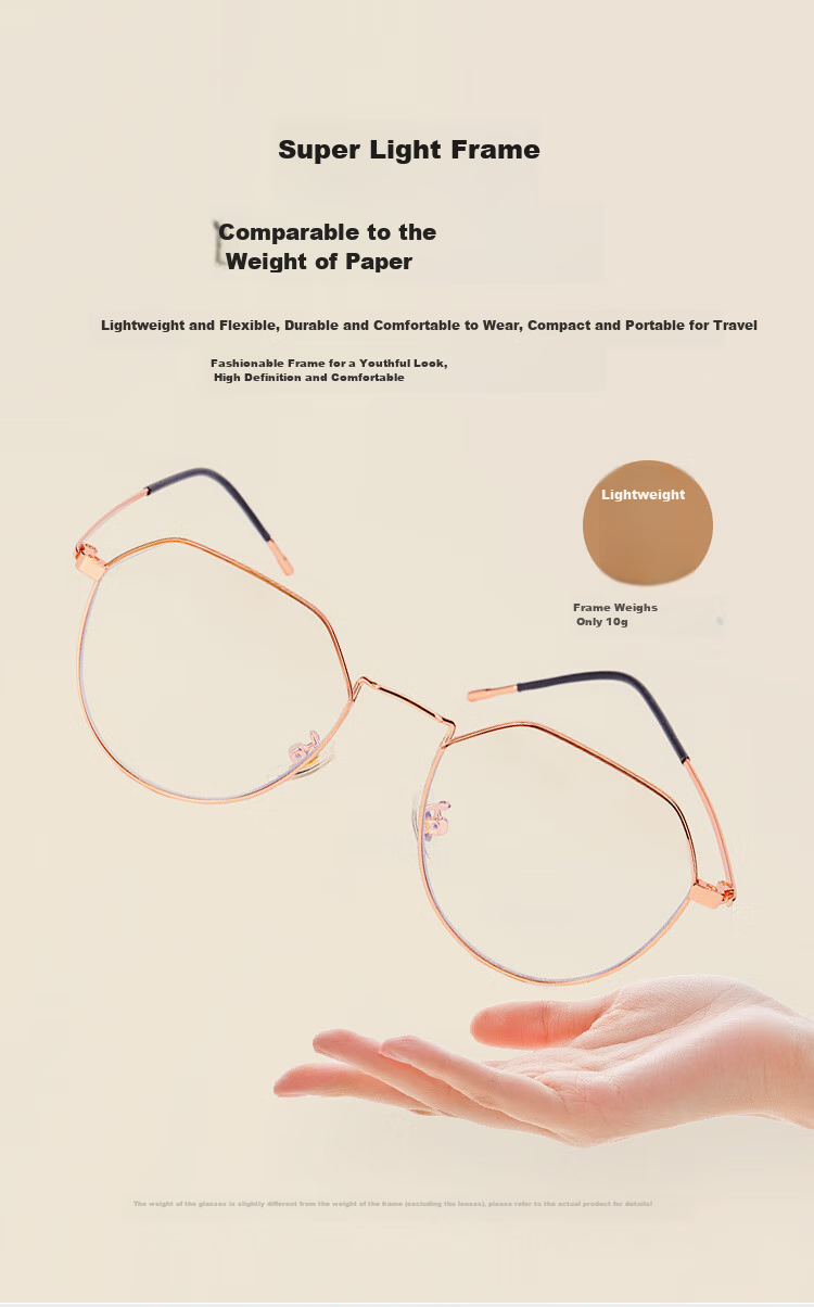 Mr. PuTian Reading Glasses for Men And Women, Anti-Blue Light, High Definition, Authentic, Fashionable, Youthful-Looking Presbyopic Glasses, 200 Degrees, for Ages 55-59 5