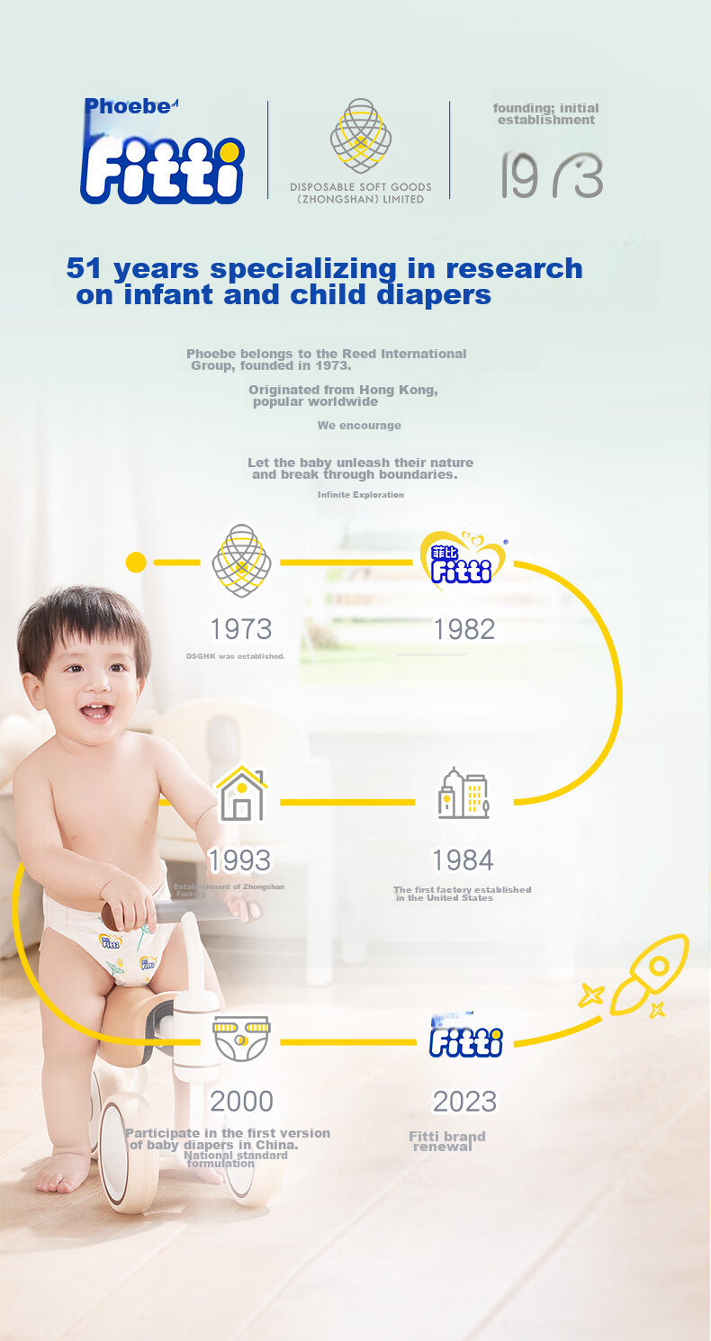 Fitti Plant-Based Comfort Baby Play Pants XL32 Pieces, Pull-Up Diapers for Infants, Ultra-Thin And Breathable 17