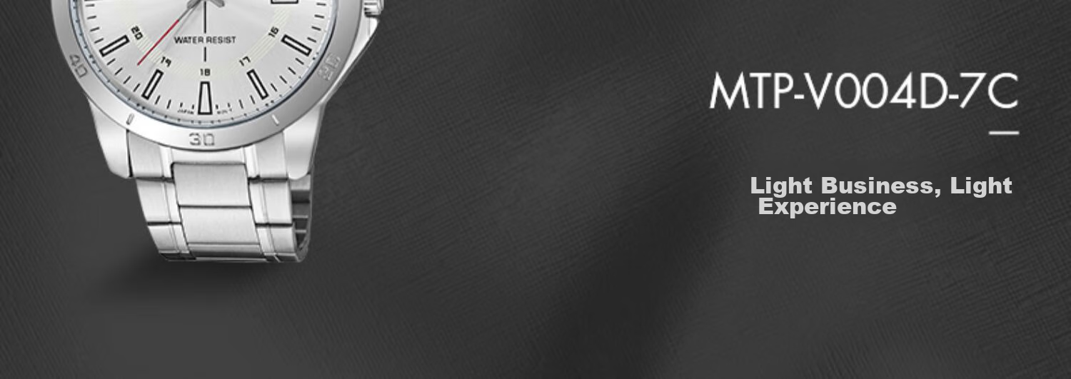 CASIO Business Commute Simple Elegant Classic Large Dial Waterproof Quartz Men's Watch Gift for Boyfriend MTP-1374L 14