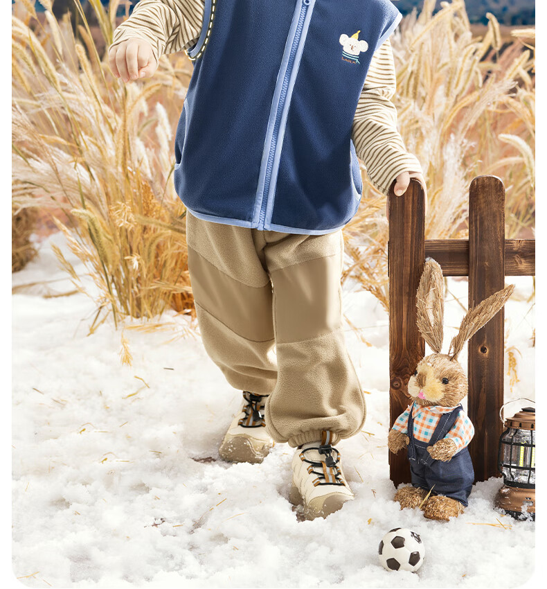 Beitaisi Children's Vest, Spring And Autumn School Uniform Essential, Infant Waistcoat, Boys And Girls Baby Fleece Sleeveless Jacket 13