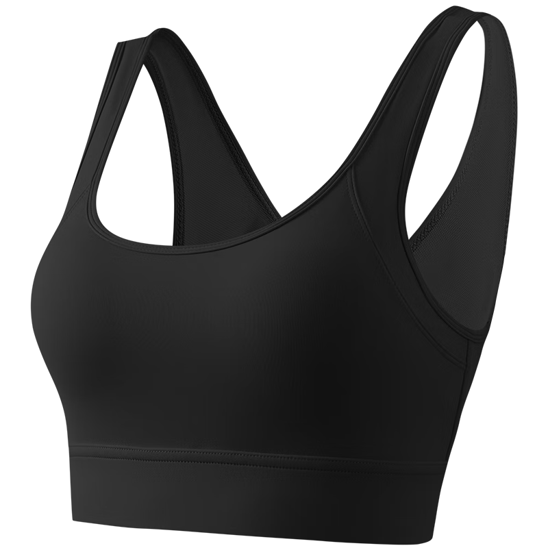 361° Sports Bra, Wireless, One-Piece Cup, Padded, Push-Up, Beautiful Back Design, Shock-Absorbing, Shaping, for Running And Yoga, Vest Style