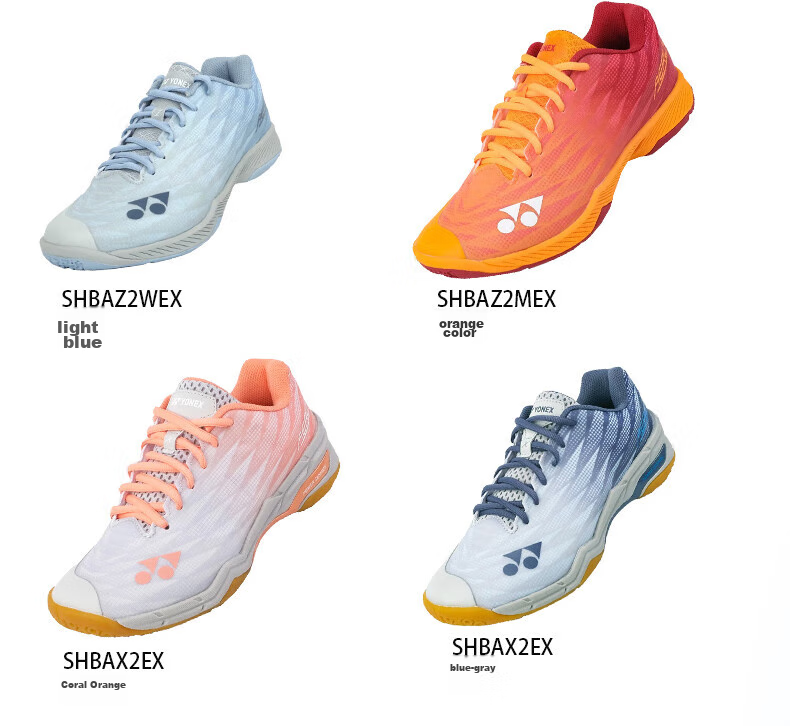 YONEX YONEX Men's Badminton Shoes Ultra-Light 5th Generation Breathable Shock Absorption Professional SHBAZ2M Gem Red Size 42 4