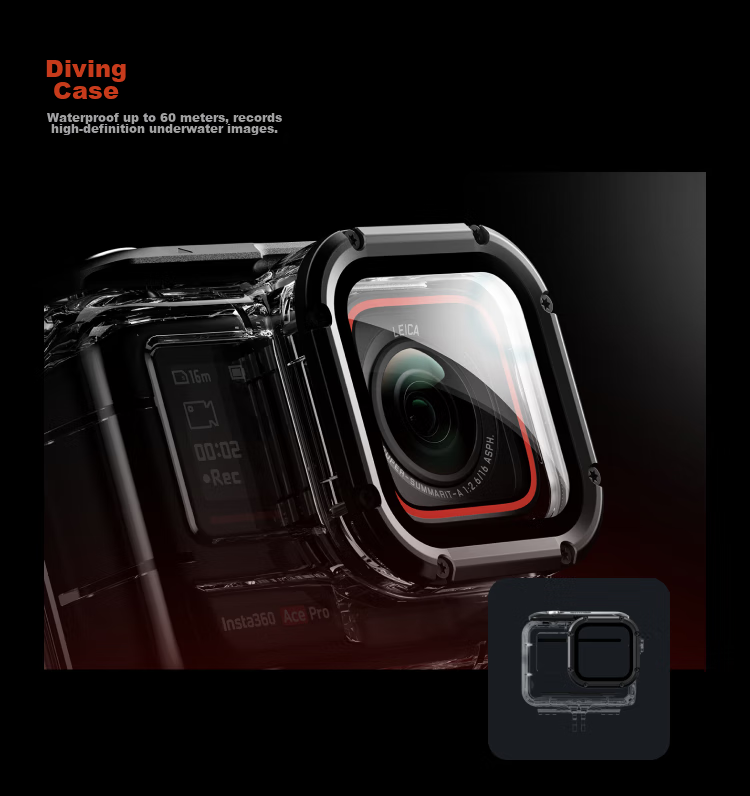 Yingshi Insta360 Ace Pro Action Camera, Leica Color, Anti-Shake Cycling Vlog, Sports Camera for Motorcycle Riding, Outdoor Travel And Diving 28