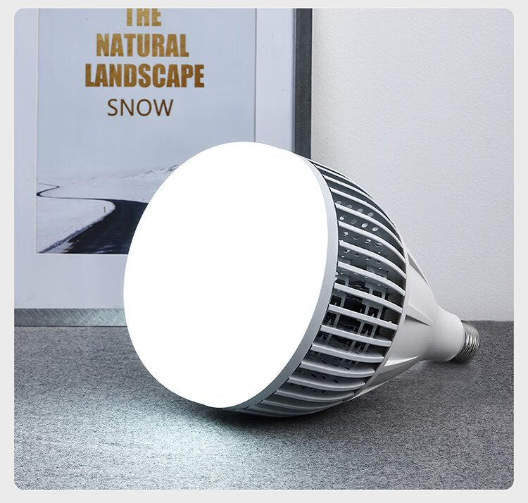 OPPLE LED Light Bulb, Energy-Saving Bulb, E27 Large Screw Base, for Home And Commercial Use, Street Vending, High-Power, Factory And Mining Lighting, 30 Watts, Cool White Light 4
