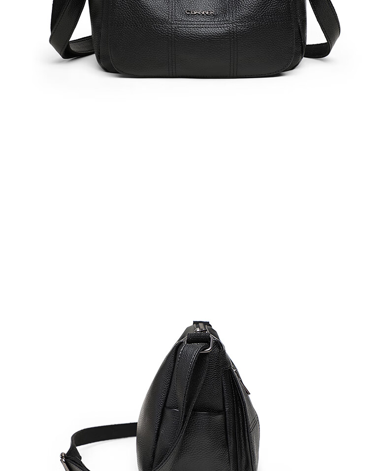 C.BANNER Leather Handbag, Women's Crossbody Bag, Large Capacity, Middle-Aged Mom's Shoulder Bag, Birthday And Mother's Day Gift, Practical Present for Mom 8