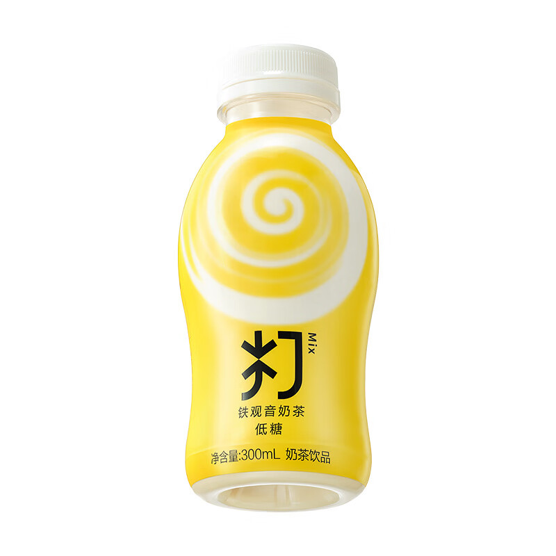 农夫山泉 打奶茶 铁观音奶茶(低糖)300ml*15瓶 整箱